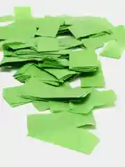 Зеленый конфетти  прямоугольные