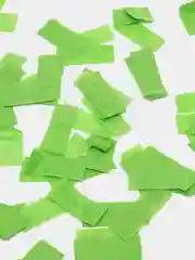 Зеленый конфетти  прямоугольные