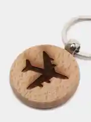 Угольный брелок с гравировкой