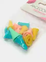 Набор заглушек для спиц, 1,8, 1,3 см, 12 штук, разные цвета
