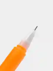 Оранжевый ручка школьная гелевая