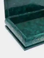 Зеленый шкатулка