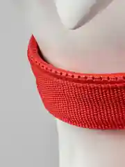 Красный ошейник нейлоновый, для собак и кошек, с подкладкой, разные цвета