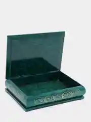 Лесной зеленый шкатулка