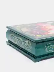 Лесной зеленый шкатулка