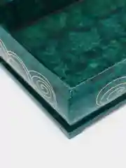 Лесной зеленый шкатулка