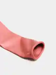 Вишнёвый шары воздушные, хром