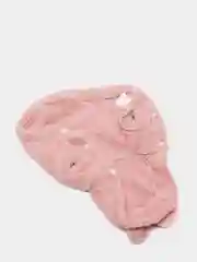 Розовый теплая толстовка для собак с капюшоном