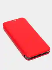 Багровый чехол книжка на Xiaomi Redmi Note 4x