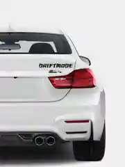 Черный наклейка Driftmode