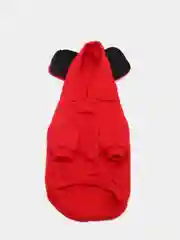Бордовый толстовка для собак мелких и средних пород и кошек Zoostyle с ушками
