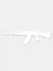 Белый наклейка "Калаш АК-47"
