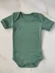 Боди детское с коротким рукавом, однотонное