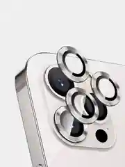 Серебряный защитное стекло линзы камеры для iPhone
