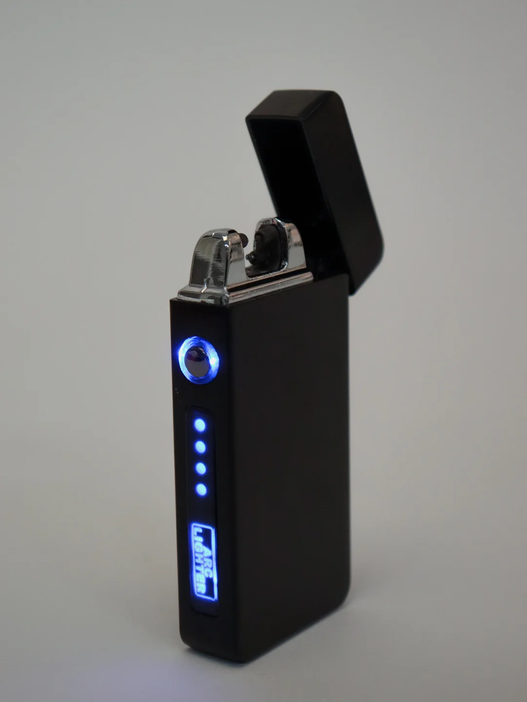 Серый usb Электрическая импульсная дуговая зажигалка