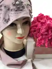 Бежевый платок мусульманский /Хиджаб/никах /Платок на никах/Готовый платок/Тюрбан/