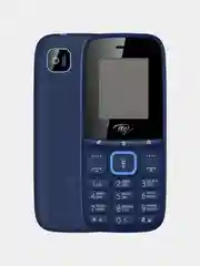 Голубой мобильный телефон Itel IT2173, кнопочный