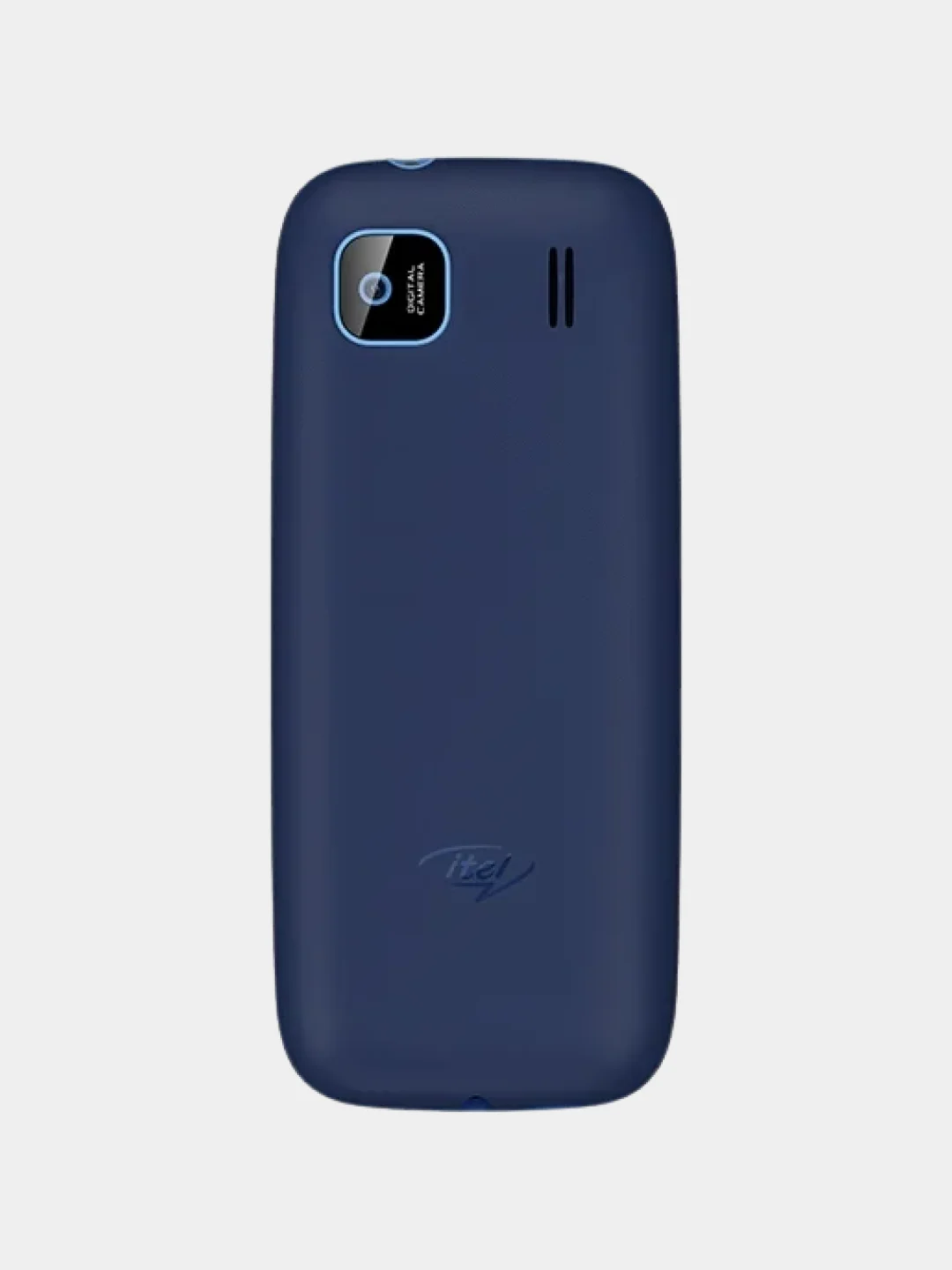 Голубой мобильный телефон Itel IT2173, кнопочный