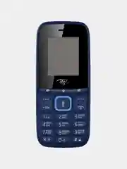 Голубой мобильный телефон Itel IT2173, кнопочный