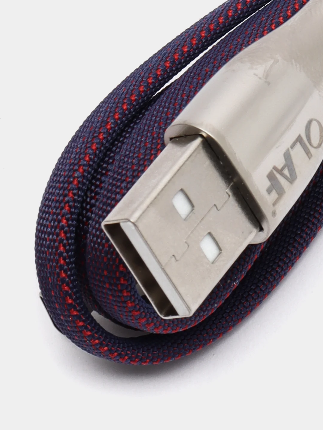 Темно-синий usb кабель Olaf для быстрого заряда Quallcomm 3.0
