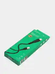 Черный usb кабель Borofone BX 37 fast charge 2.4 A