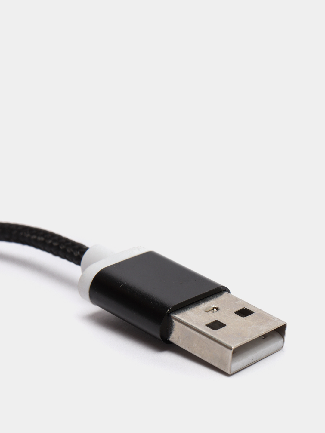 USB кабель для зарядки и передачи данных 2.0 А нейлоновый 1.35 м, micro  usb, type c купить по цене 119 ₽ в интернет-магазине KazanExpress