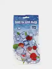 Пакеты для заморозки кубиков льда, 224 шарика, с завязками