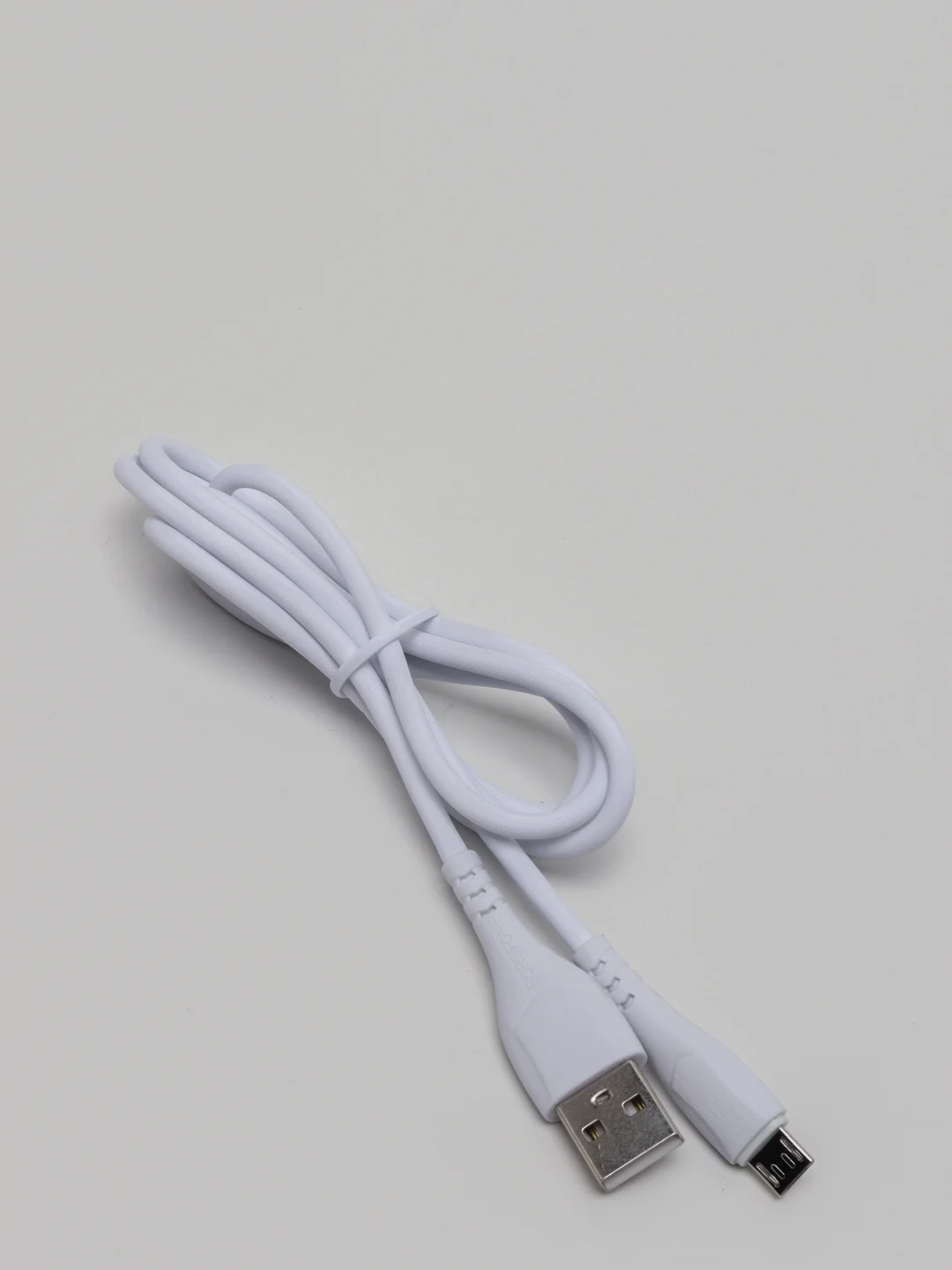 Белый usb кабель Borofone BX 37 fast charge 2.4 A