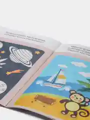 Голубой игровой блокнот с заданиями, 20 страниц, 3+