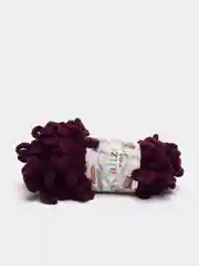 Марсала пряжа Alize puffy петельки