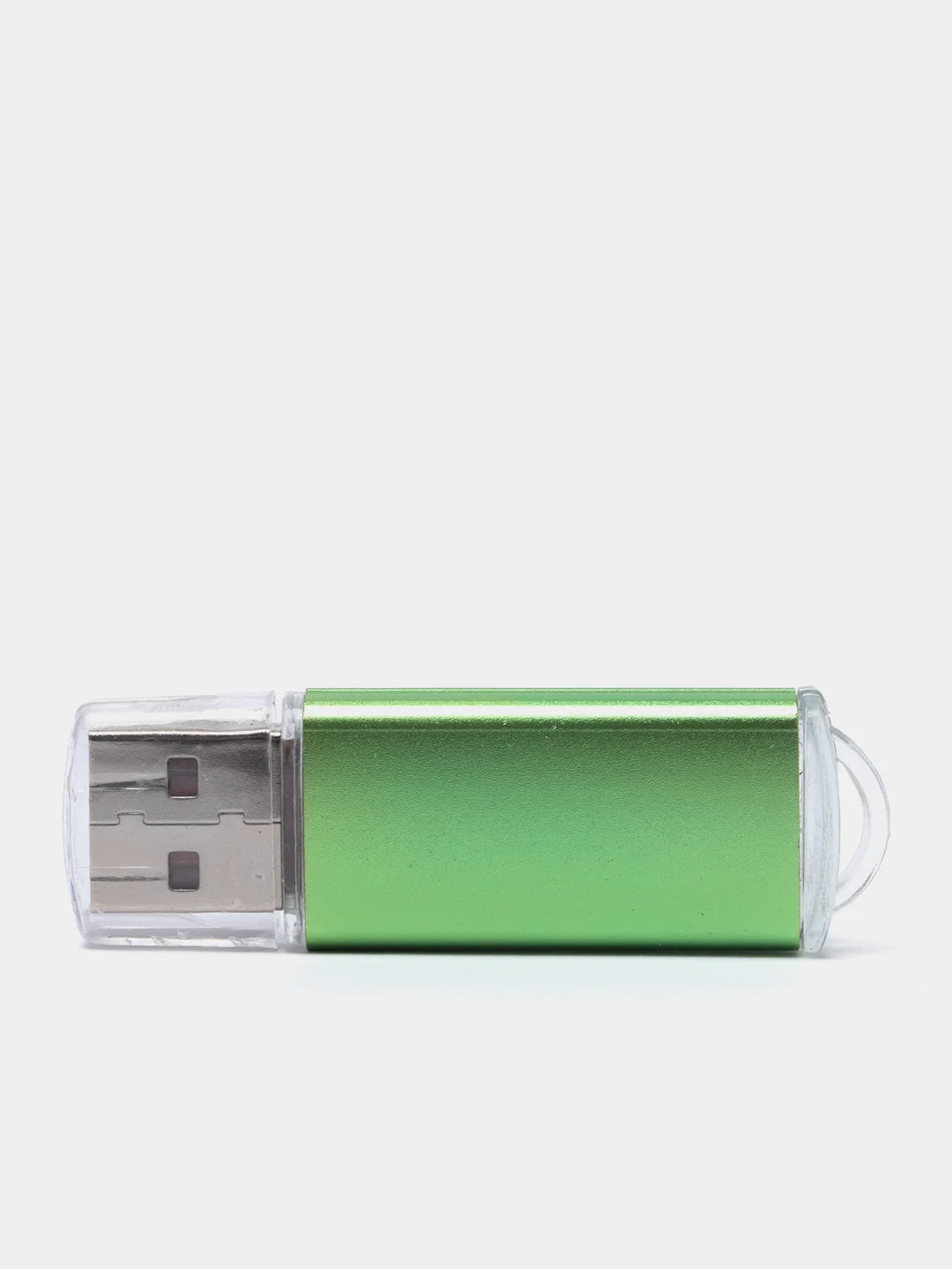 Зеленый картридер microSD для чтения карт памяти USB 2.0