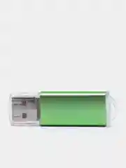 Зеленый картридер microSD для чтения карт памяти USB 2.0