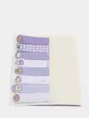 Лавандовый закладки клейкие, бумажные