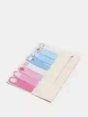 Розовый закладки клейкие, бумажные