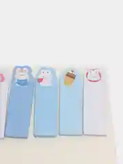 Розовый закладки клейкие, бумажные