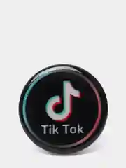 Темно-синий попсокет TikTok для смартфона (Tik tok, тик ток, тикток)