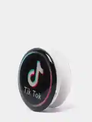 Темно-синий попсокет TikTok для смартфона (Tik tok, тик ток, тикток)