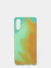 Лесной зеленый чехол Samsung Galaxy A02, Самсунг Галакси А02 твердый пластиковый глянцевый стеклянный