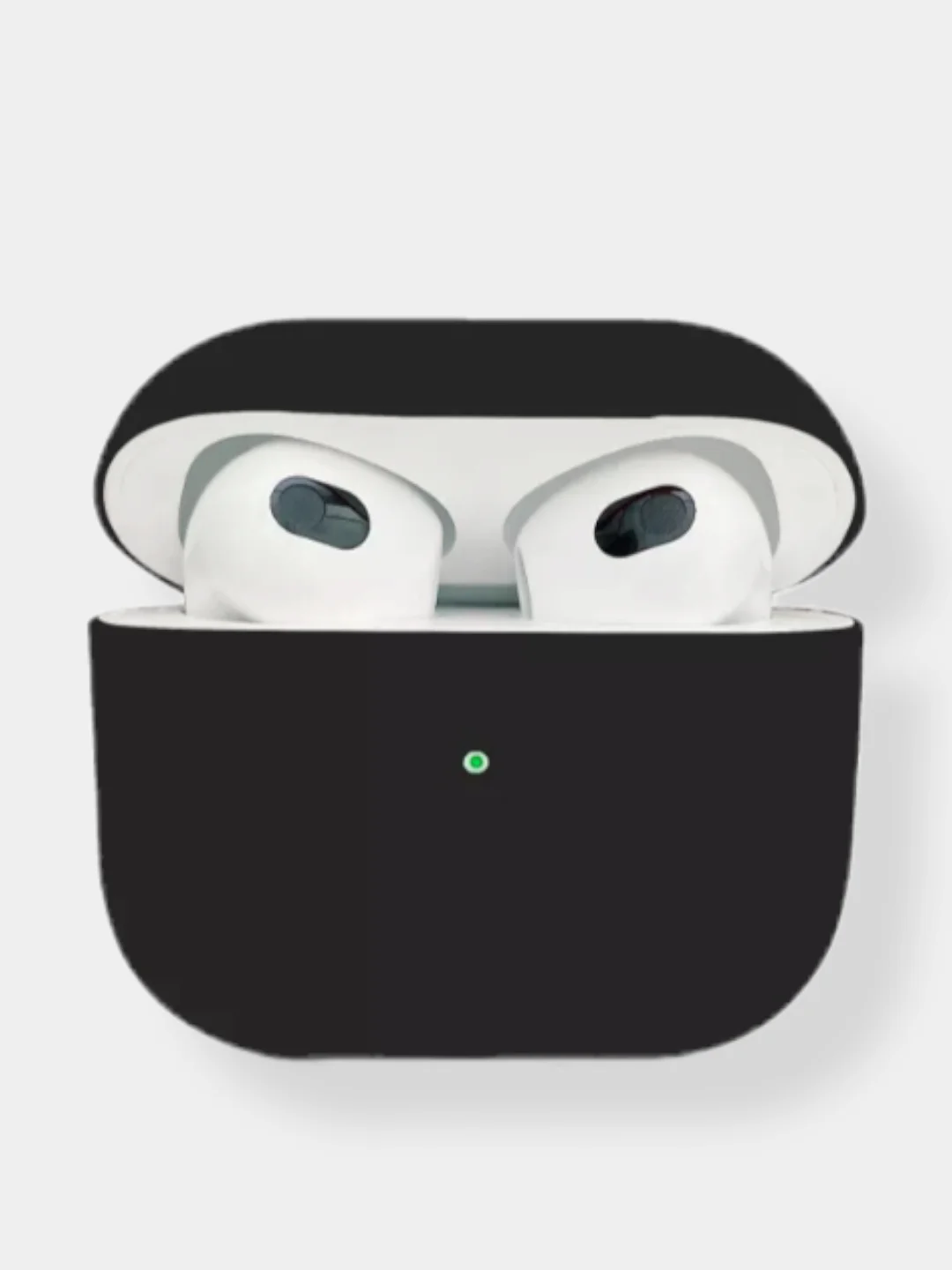 Черный силиконовый чехол для Apple AirPods 3 поколения 2021