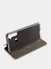 Золотой чехол-книжка с визитницей для Realme C3, 5, 6i