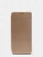 Золотой чехол-книжка с визитницей для Realme C3, 5, 6i