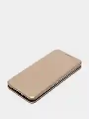 Золотой чехол-книжка с визитницей для Realme C3, 5, 6i