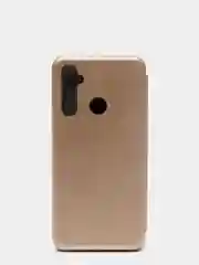 Золотой чехол-книжка с визитницей для Realme C3, 5, 6i
