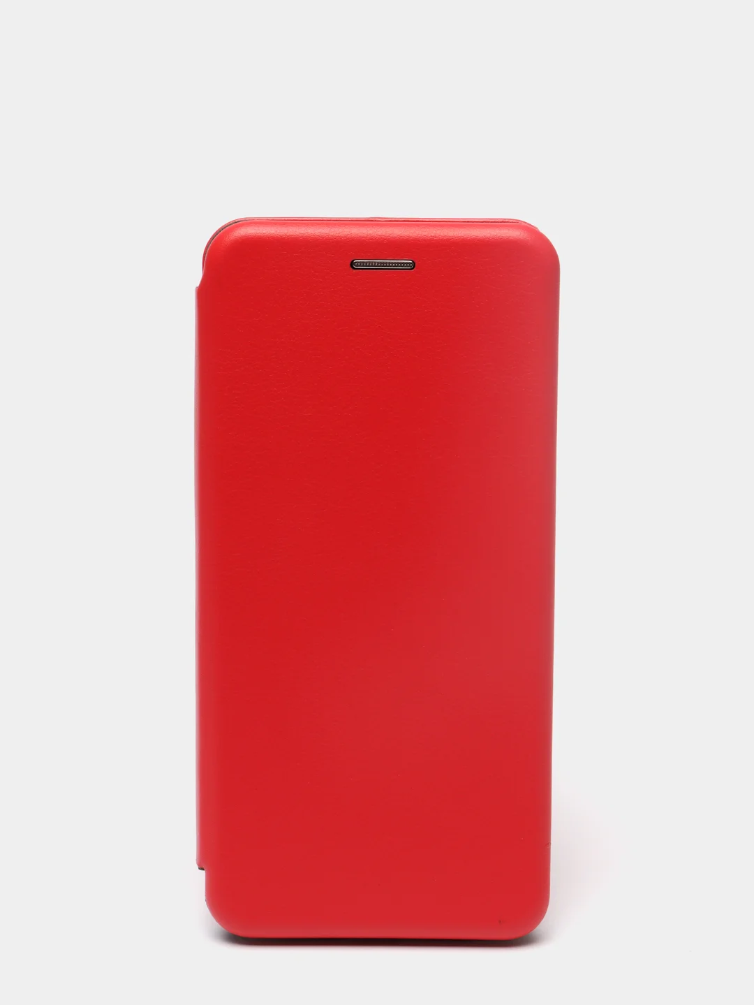 Красный чехол-книжка с визитницей для Realme C3, 5, 6i