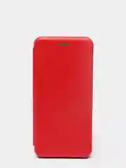 Красный чехол-книжка с визитницей для Realme C3, 5, 6i