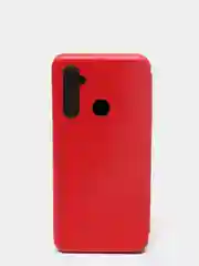Красный чехол-книжка с визитницей для Realme C3, 5, 6i