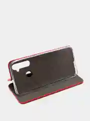 Красный чехол-книжка с визитницей для Realme C3, 5, 6i