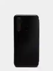 Черный чехол-книжка с визитницей для Realme C3, 5, 6i
