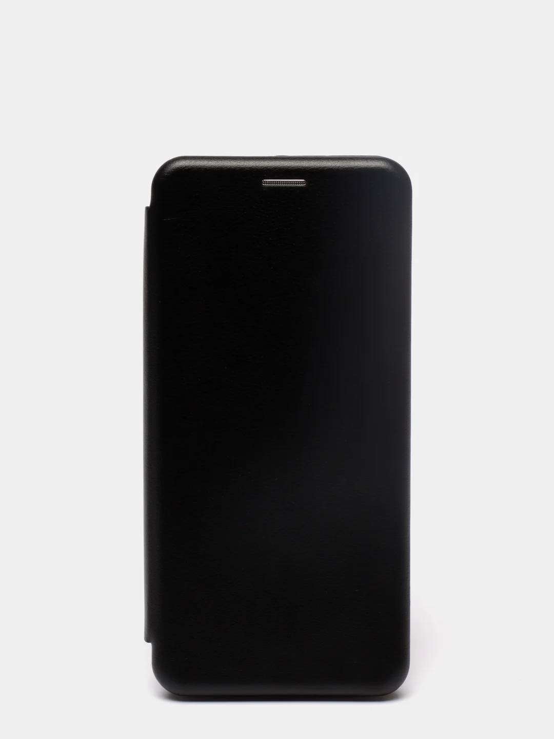 Черный чехол-книжка с визитницей для Realme C3, 5, 6i