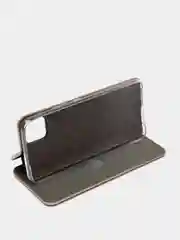 Золотой чехол-книжка с визитницей для Realme C11 C15, с отделом для карточки